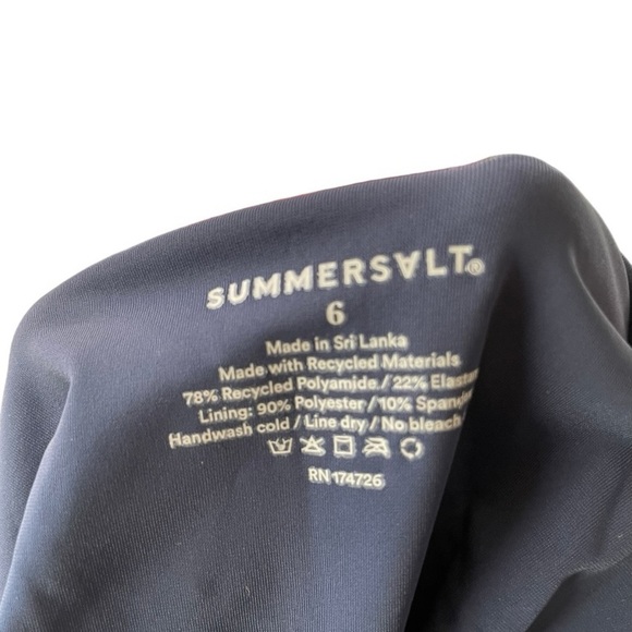 New! summersalt Tie Waist‎ Backflip - Deep Sea - Picture 7 of 8